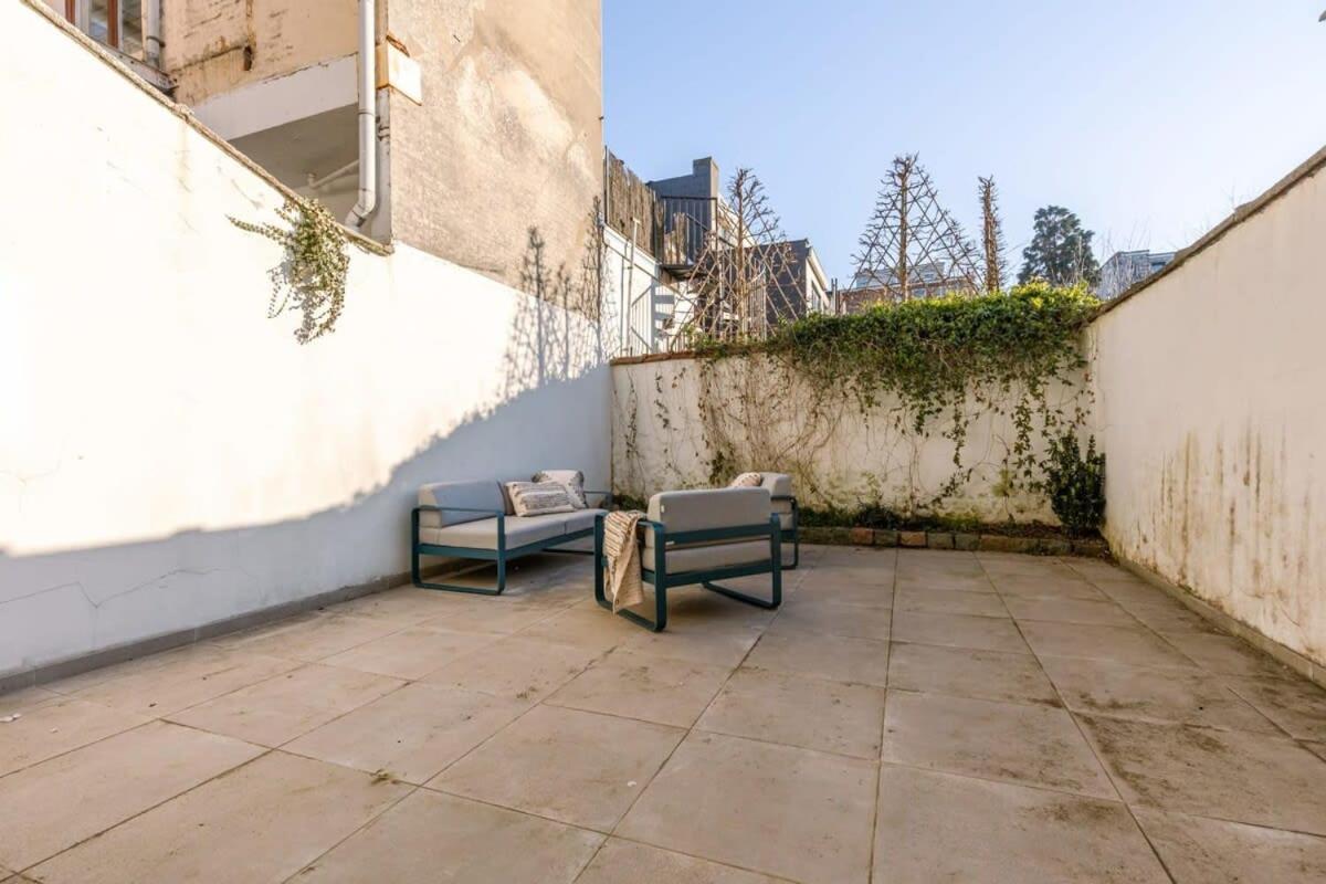 House With Large And Sunny Terrace Antuérpia Exterior foto
